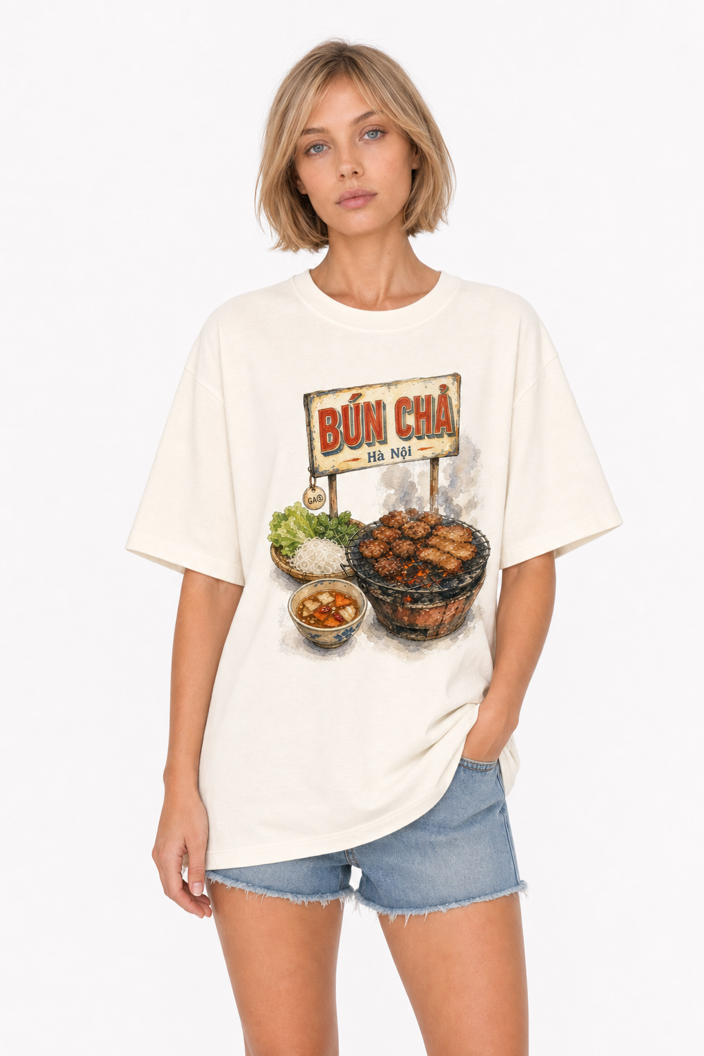 Bún Chả Grill Tee