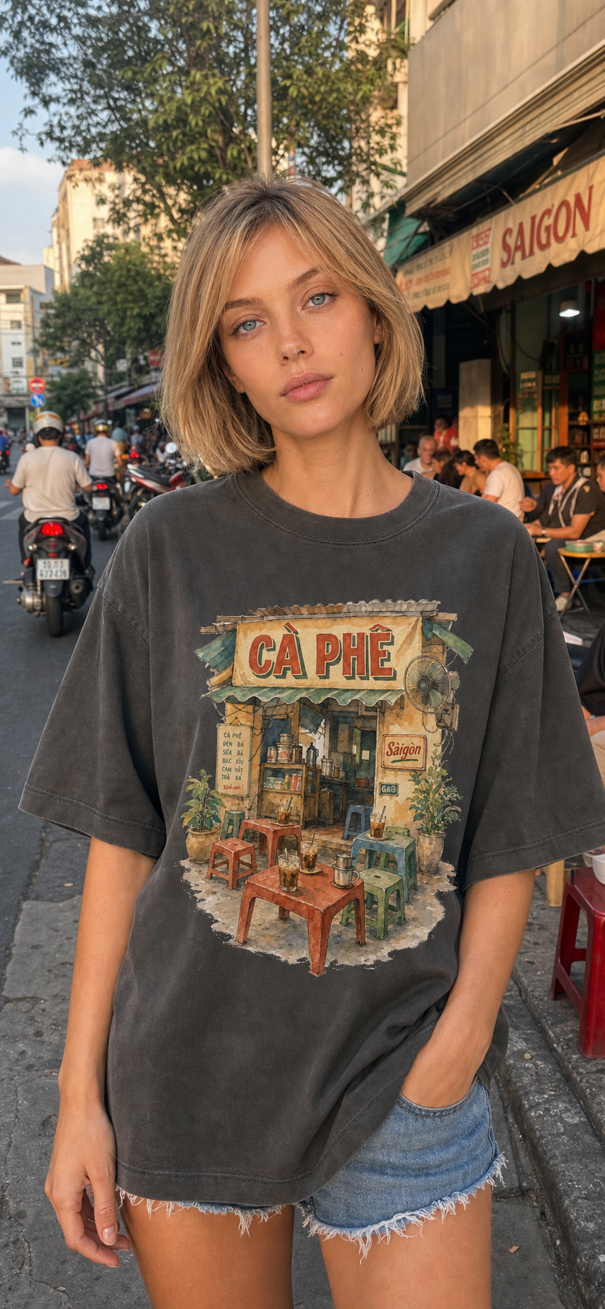 Sidewalk Café Tee