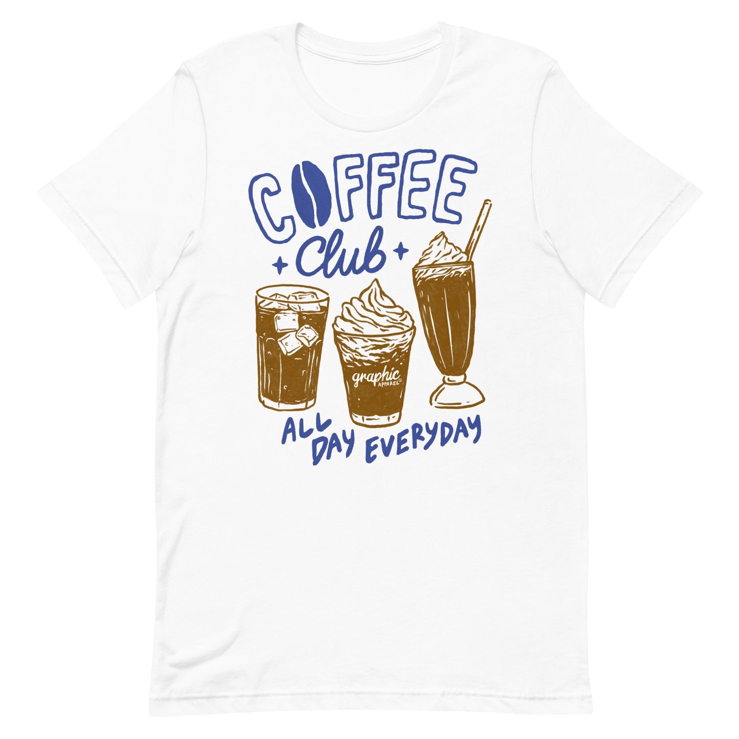 Coffee Club T-shirt – Graphic Apparel Store