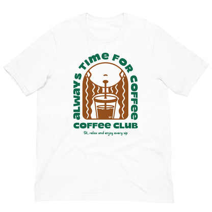 Coffee time t-shirt